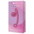 Snail Vibe Curve - 2-i-1 klitorisvibrator (pink)