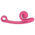 Snail Vibe Curve - 2-i-1 klitorisvibrator (pink)