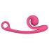 Snail Vibe Curve - 2-i-1 klitorisvibrator (pink)