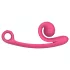 Snail Vibe Curve - 2-i-1 klitorisvibrator (pink)