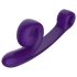 Snail Vibe Curve - 2i1 klitoris vibrator (lilla)