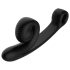 Snail Vibe Curve - 2i1 klitoris stimulator & vibrator (sort)