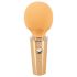 You2Toys Mini Wand - genopladelig massagevibrator (gul)