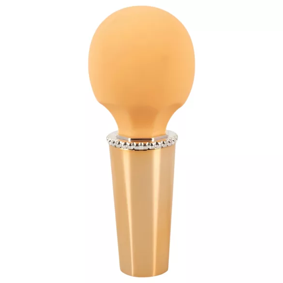 You2Toys - mini wand vibrator - genopladelig massage - gul