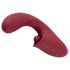Javida - 3-i-1 tunge vibrator (rød)