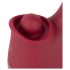 Javida - 3-i-1 tunge vibrator (rød)
