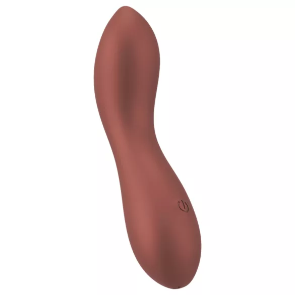 Smile - mini G-punkt vibrator - fleksibel - bronze