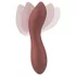 Smile - mini G-punkt vibrator - fleksibel - bronze