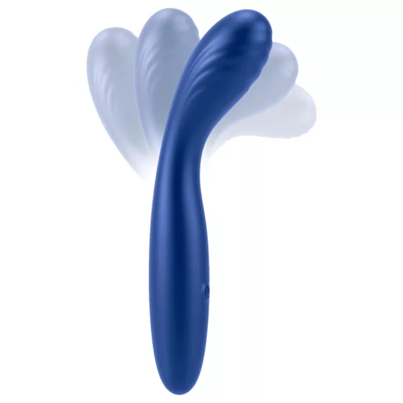 Smile - g-punktsvibrator - fleksibel - blå