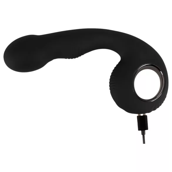 Black Velvets - vibrator til G-punkt og prostata - sort