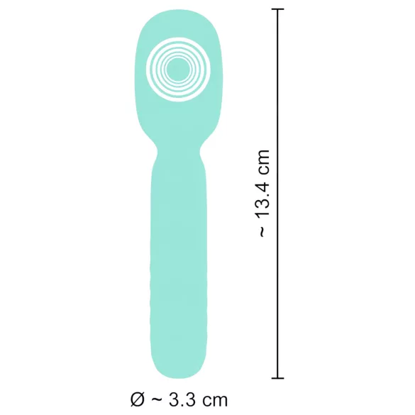Cuties - mini vibrator - vandtæt massager - mintgrøn