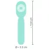 Cuties - mini vibrator - vandtæt massager - mintgrøn