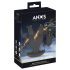 ANOS - dobbelt anal vibrator (sort)