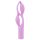 Fabulous 2-motor vibrator - genopladelig (lilla)