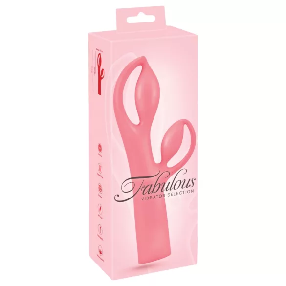 You2Toys Fabulous - klitorisvibrator med arm - genopladelig - pink