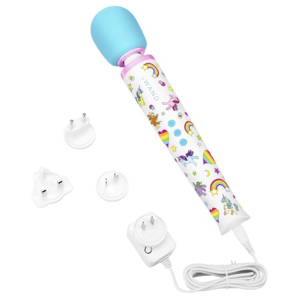 le Wand Unicorn - massager vibrator sæt (regnbue)