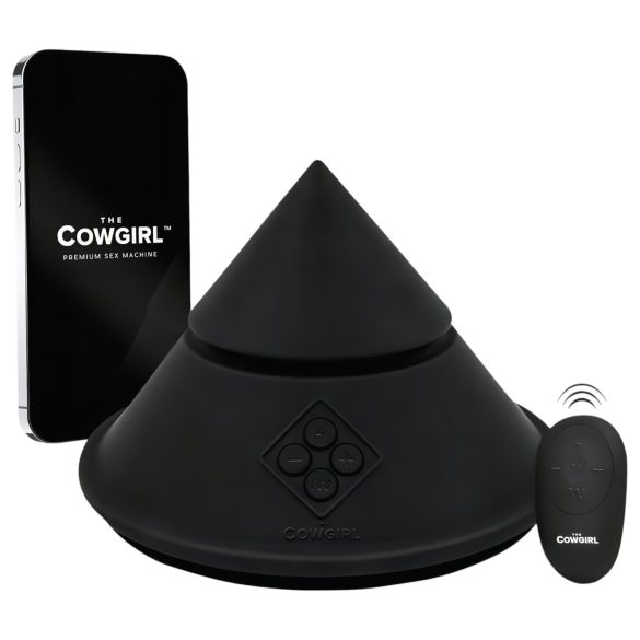 Cowgirl Keglen - smart og alsidig sexmaskine (sort)