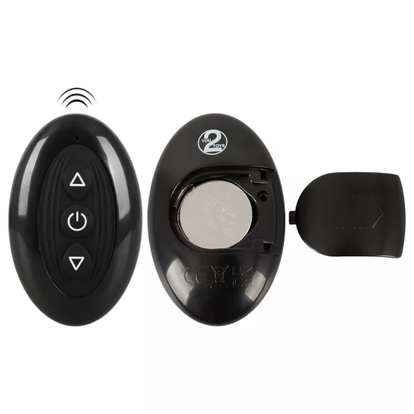 Couples Choice - multifunktions penisring med vibrator - sort