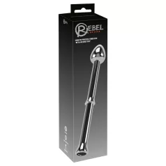 Rebel - prostata vibrator - metal - sølv