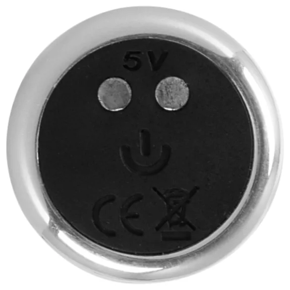 Rebel - prostata vibrator - metal - sølv