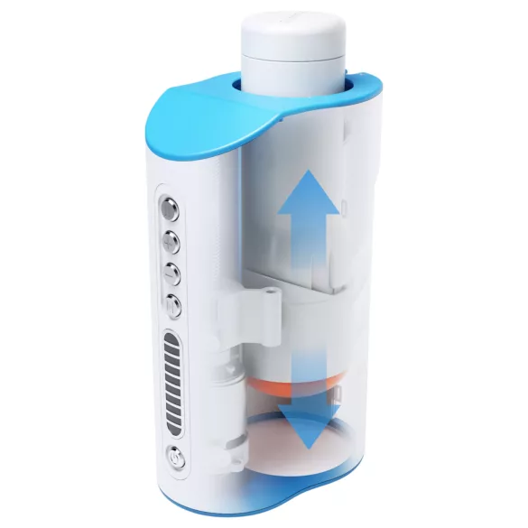 Autoblow A.I. Ultra - automatisk masturbator - realistisk mund - hvid