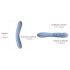 Svakom Ava Neo - smart thrust vibrator (blå)