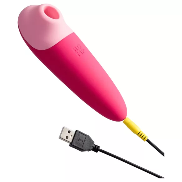 ROMP Shine X - klitorisvibrator med lufttryk - genopladelig - pink