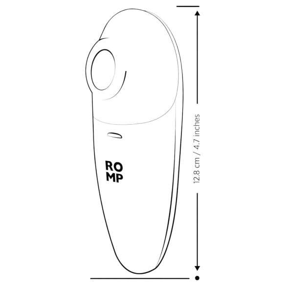 ROMP Switch X - klitorisstimulator med trykbølger - fersken