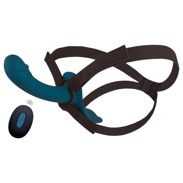 You2Toys - påsætligt vibrator sæt (sort-blå)
