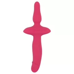Couples Choice - 2i1 vibrator og analplug - pink