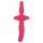 Parrets Valg - 2i1 vibrator og anal plug (pink)