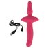 Parrets Valg - 2i1 vibrator og anal plug (pink)