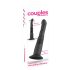 Parvibrator til par - Sort G+P stimulation