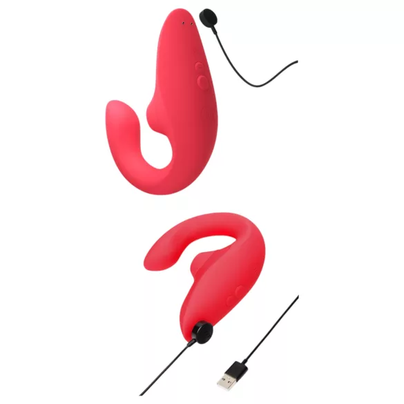 Womanizer Blend - G-punkt vibrator og klitorisstimulator (koral)
