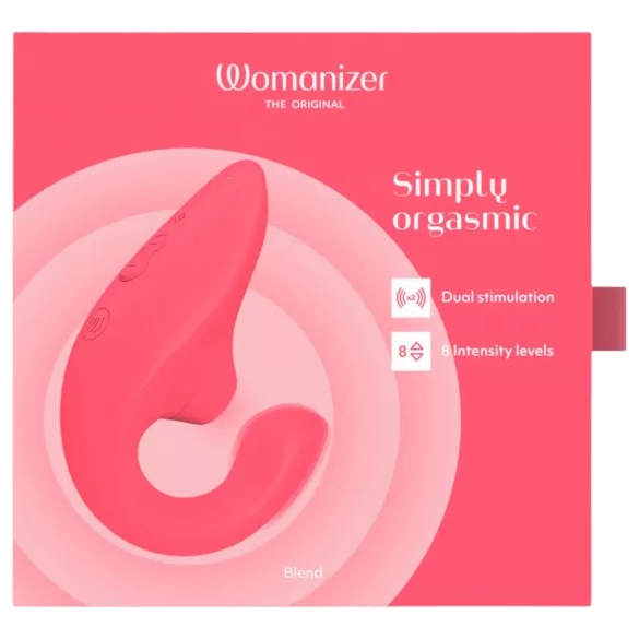 Womanizer Blend - G-punkt vibrator og klitorisstimulator (koral)