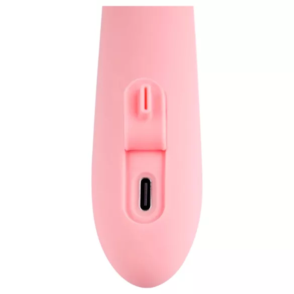 Svakom Mora Neo - App-styret vibrator med perler og klitorisarm (pink)