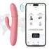 Svakom Mora Neo - App-styret vibrator med perler og klitorisarm (pink)
