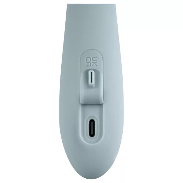 Svakom Chika - App-styret vibrator med klitorisbue (grå)