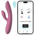 Svakom Trysta Neo - bevægelig kugle vibrator med klitorisstimulator (pink)