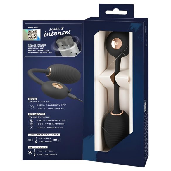 You2Toys Intense RC - Vibrerende Æg (Sort)