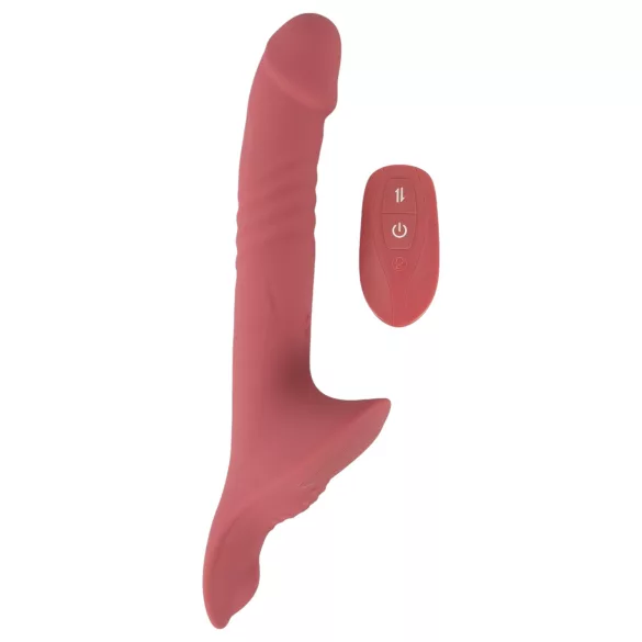 You2Toys - strap-on vibrator sæt - rød