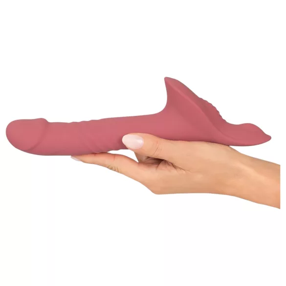 You2Toys - strap-on vibrator sæt - rød