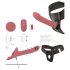 You2Toys - Strap-On Vibratorsæt (Rød)