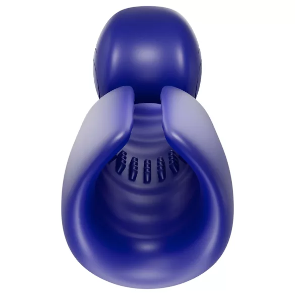 SVibe EVO - masturbator - vandtæt opladelig - blå
