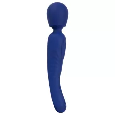 Smile - 2-i-1 tunge-massager vibrator (blå)