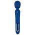Smile - 2-i-1 tunge-massager vibrator (blå)