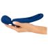 Smile - 2-i-1 tunge-massager vibrator (blå)