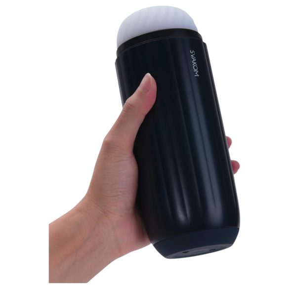 Svakom Sam Neo 2 - smart masturbator (sort/hvid)