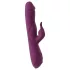 Javida - 3i1 stødpulsator og roterende perlevibrator (lilla)