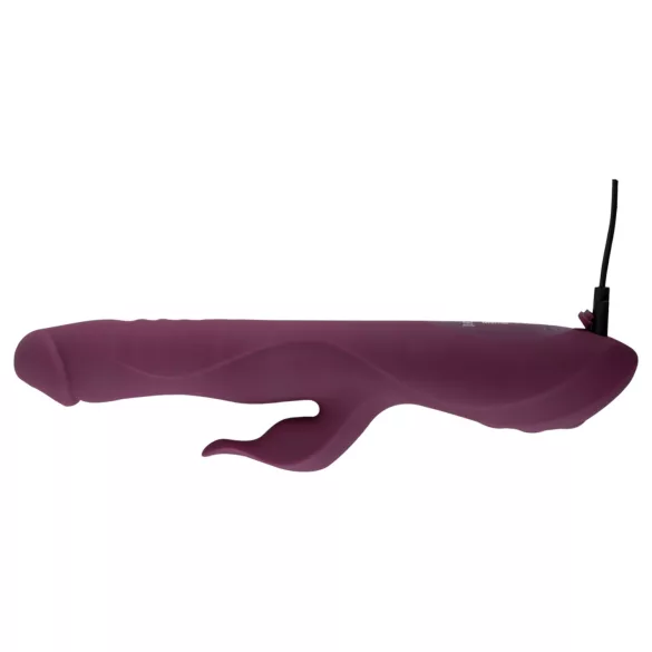 Javida - 3i1 stødpulsator og roterende perlevibrator (lilla)